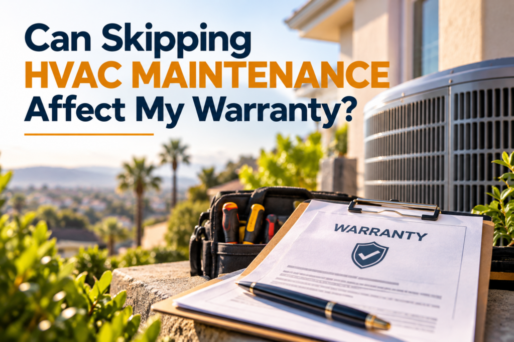 Can Skipping HVAC Maintenance Affect My Warranty